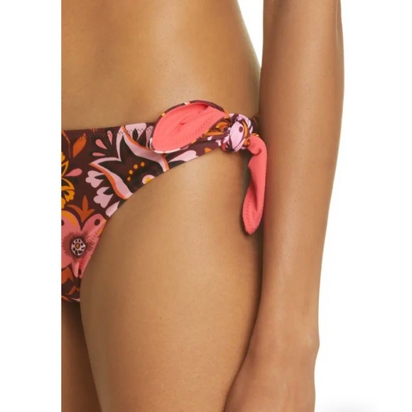 LA DOUBLE J Selva Bow Brief Reversible Print Bikini Swim Bottoms Size Small NEW - Picture 3 of 8